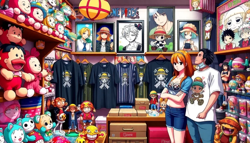 One Piece Anime Merch